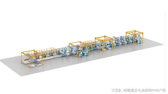 开元体育·(中国)官方网站方壳电池模组PACK自动化生产线的特点(图2)