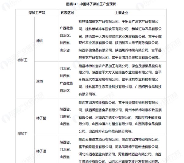 开元体育前瞻发布 《2024中国柿子产业发展(图4)